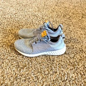 Gray new balance shoes